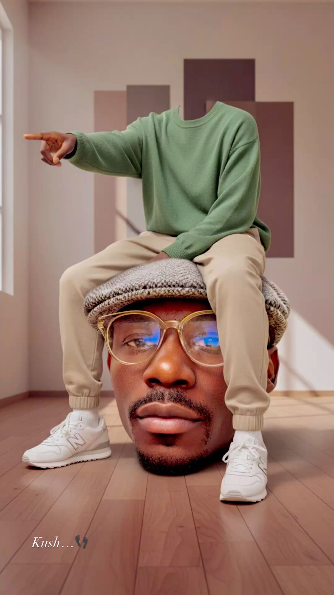 نظارة طبية بدون إطار - صورة